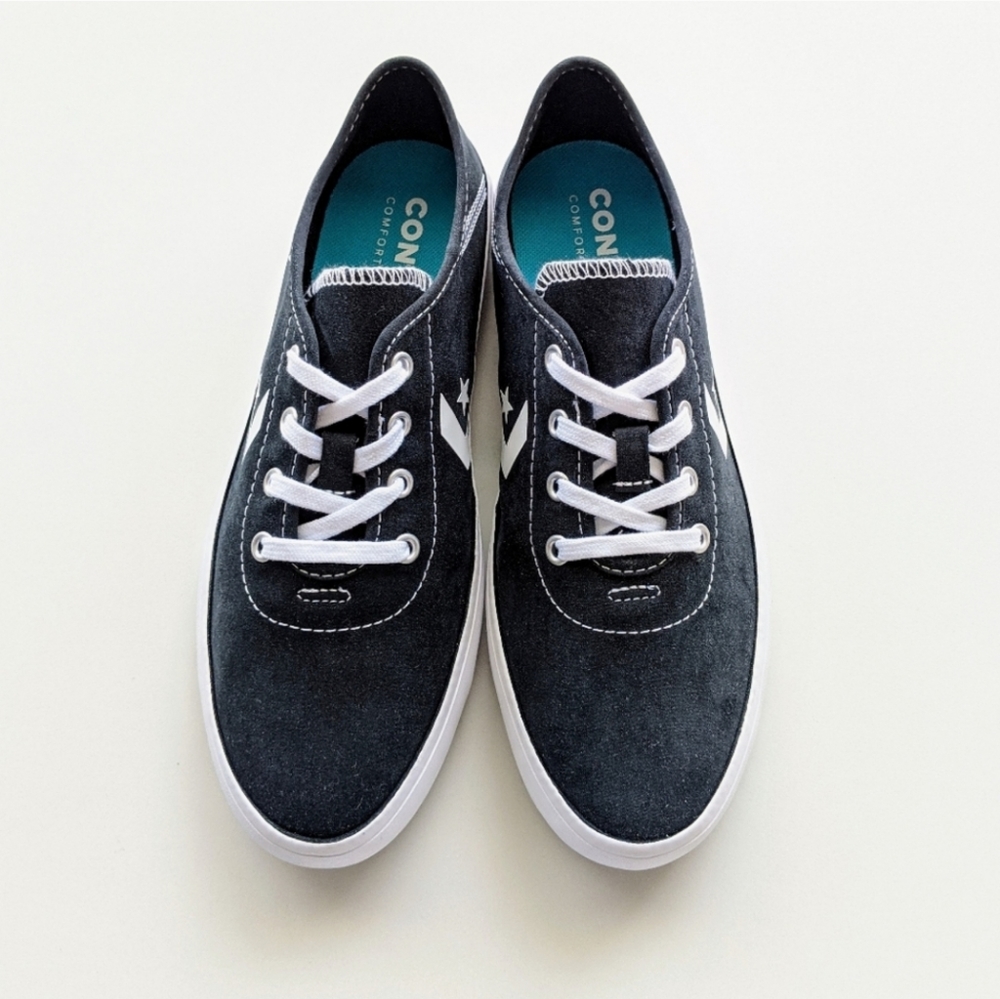 Converse Costa Ox Black White Low Top Sneaker Women's 6.5 - Picture 3 of 6
